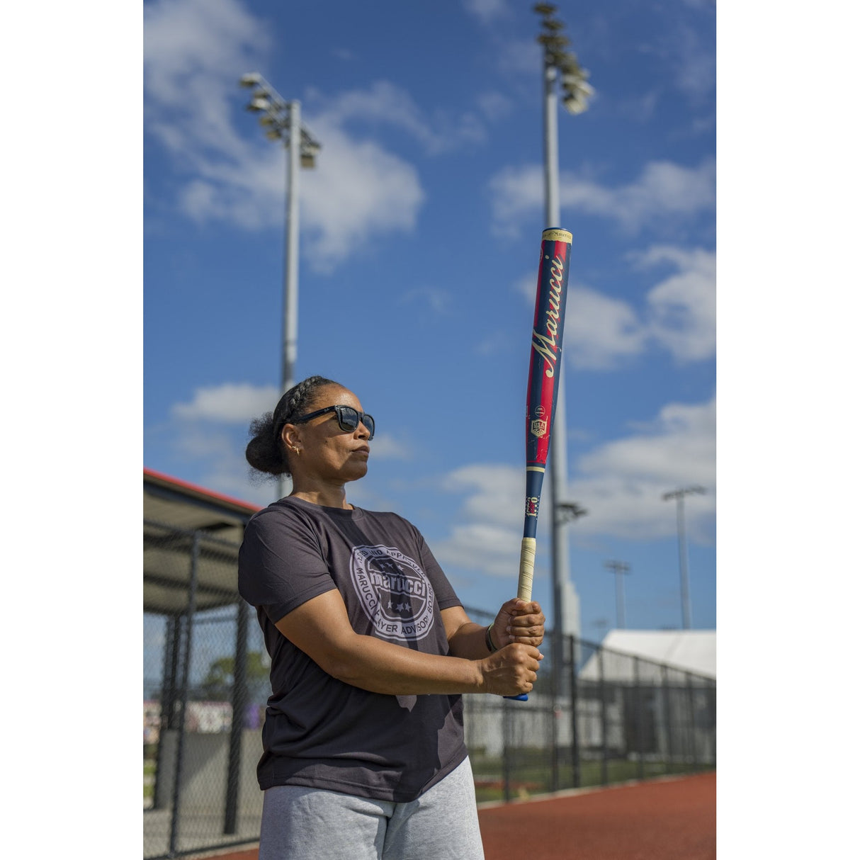 2026 Marucci CAT 1776 USA Slowpitch Softball Bat MSPC17761LA lifestyle