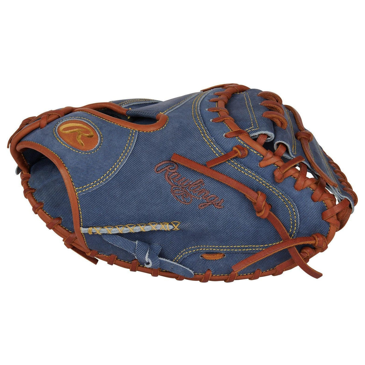 Rawlings Heart of the Hide Pro Label Denim 34" Baseball Catcher's Mitt PROCM43D