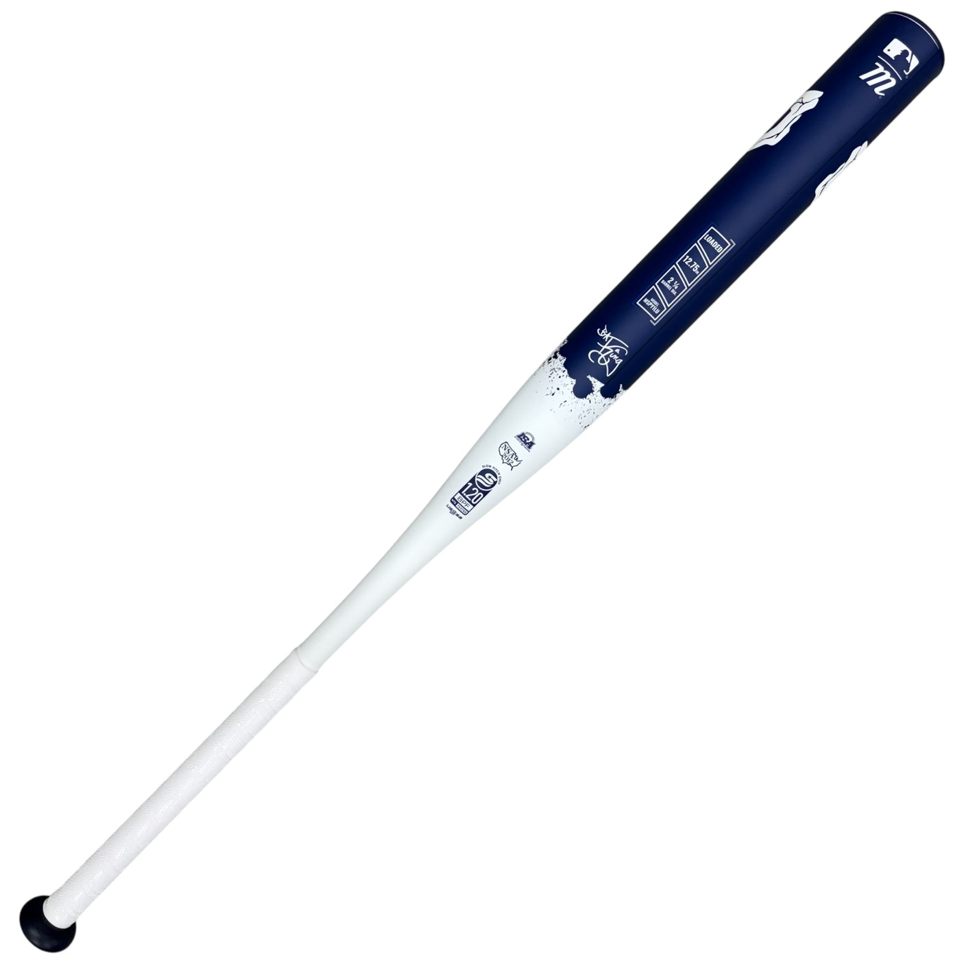 Marucci NY Yankees USSSA Slowpitch Softball Bat 12.75" Barrel 1 Piece Loaded MSPY1LU