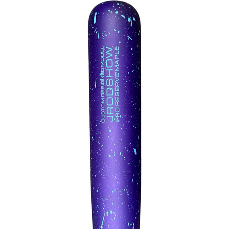 CLOSEOUT Victus JROD Show Pro Reserve Maple Wood Baseball Bat Purple/Columbia Blue VRWMJROD-PR/CB