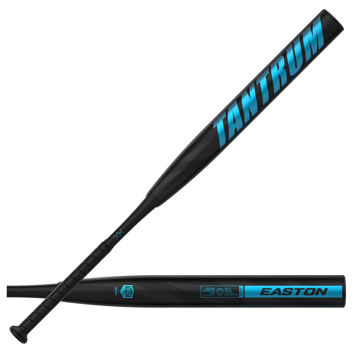 2026 Easton Tantrum Black USA Slowpitch Softball Bat Loaded 12.75" Barrel ESA6TNTBKL