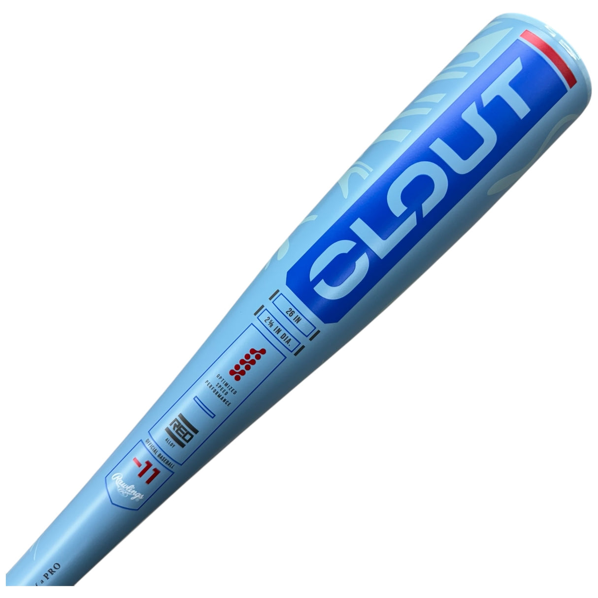 2025 Rawlings Clout Junior Big Barrel USSSA Baseball Bat -11oz RJB5C11