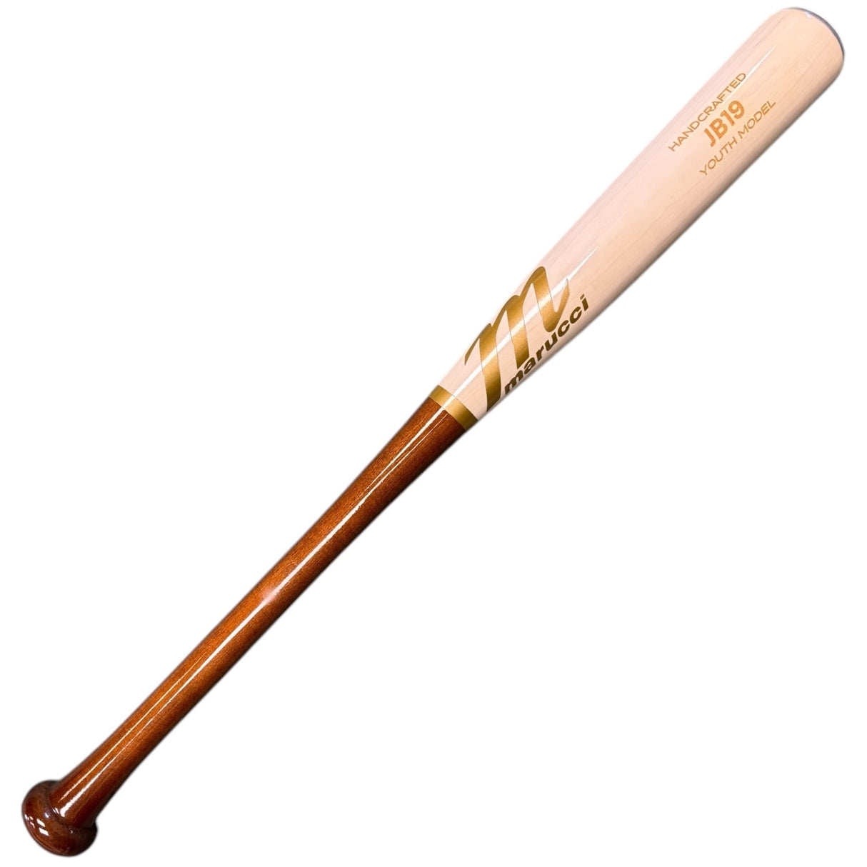 CLOSEOUT Marucci JB19 Youth Maple Wood Baseball Bat MYVE2JB19-WT/WW