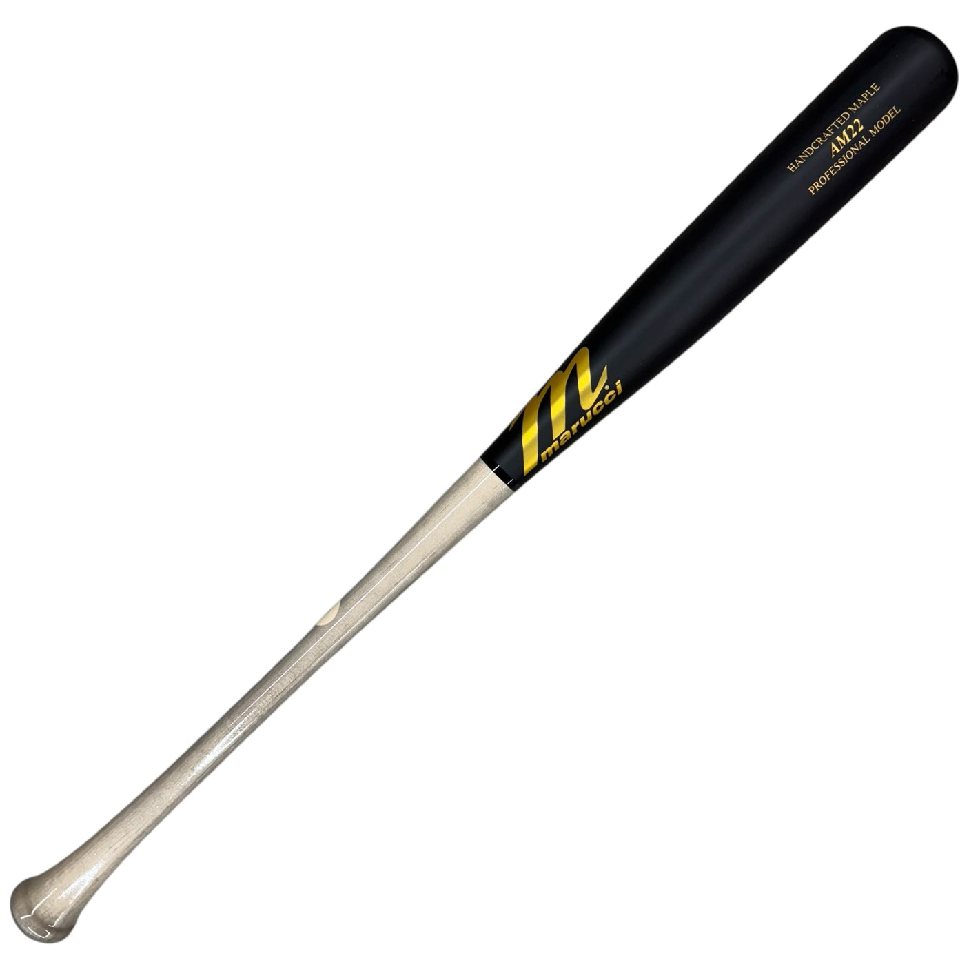 CLOSEOUT Marucci AM22 Pro Model Maple Wood Baseball Bat MVE4AM22-SM/MBK