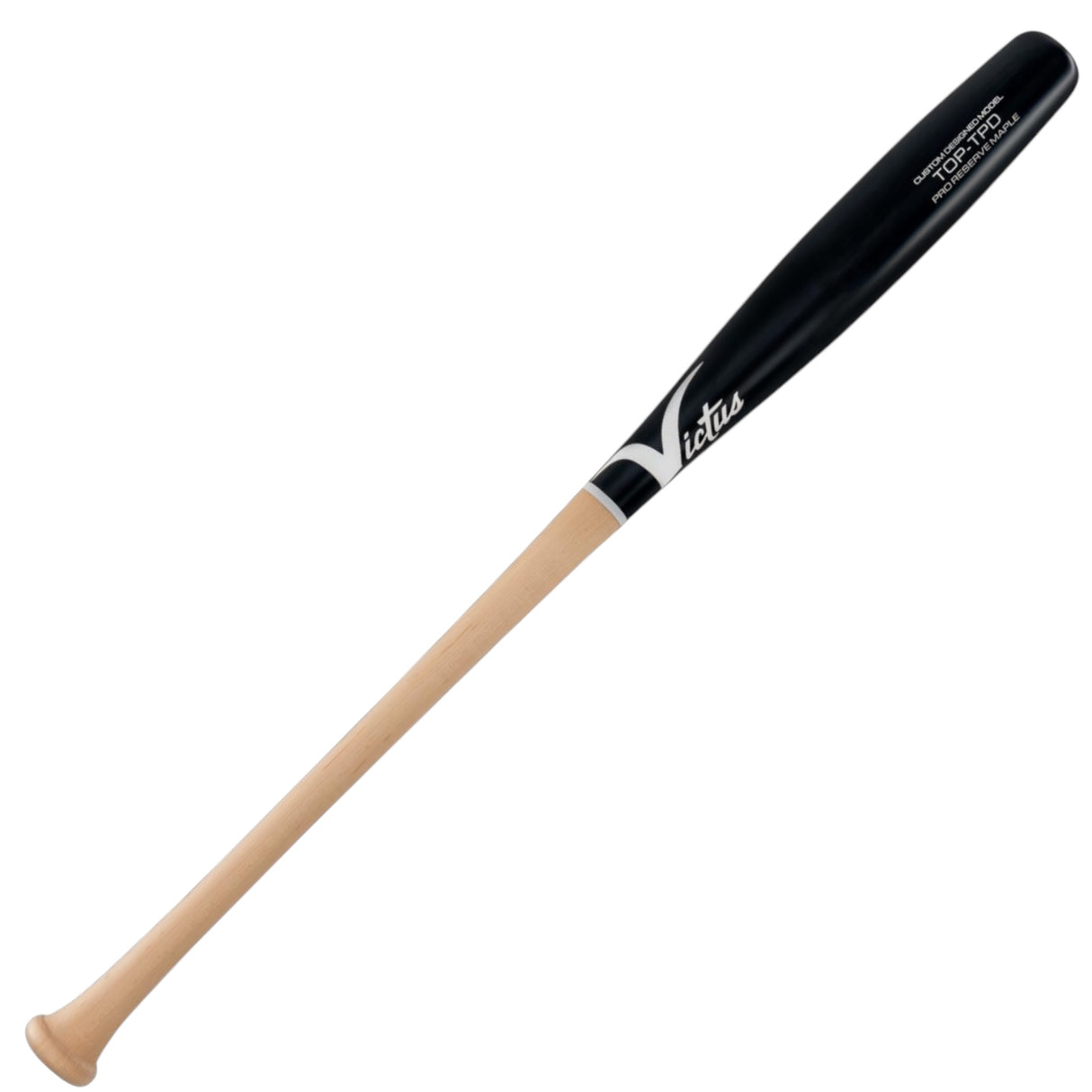 Victus Torpedo TOP Pro Reserve Maple Wood Baseball Bat Natural/Black VRWMTOPTOR-N/BK