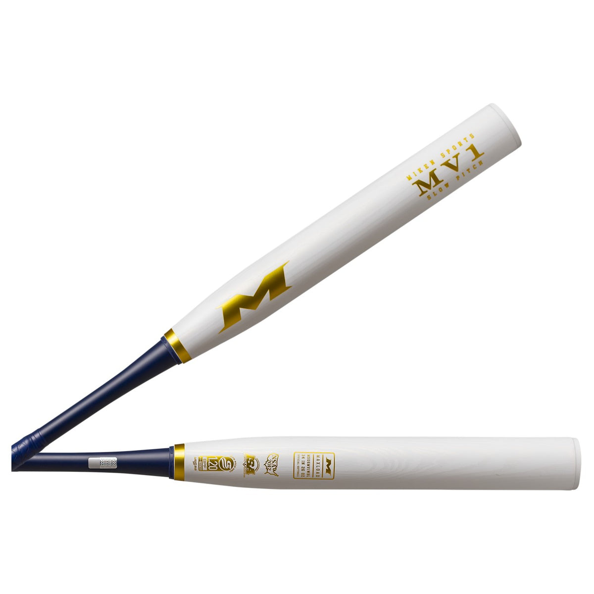 2026 Miken MV1 Wood Look Maxload USSSA Slowpitch Softball Bat 2 Piece 13" Barrel MSU6MV1WBL