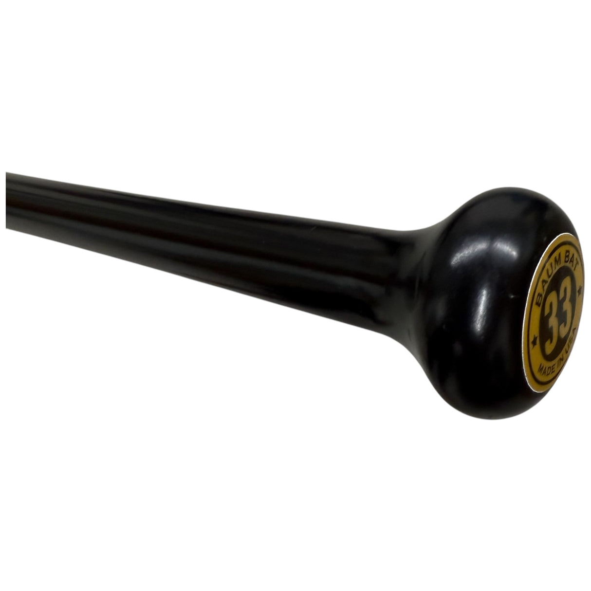 Baum Bat Gold Stock Baseball Bat Standard Handle BBMSGSTKPRO5-BK -5oz