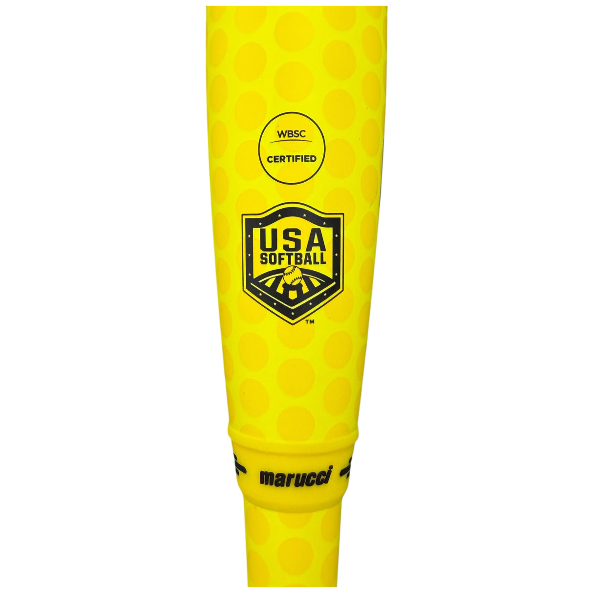 Marucci Yellow Chocolate Crush Loaded USA Slowpitch Softball Bat 12.75" Barrel MSPCCY2LA