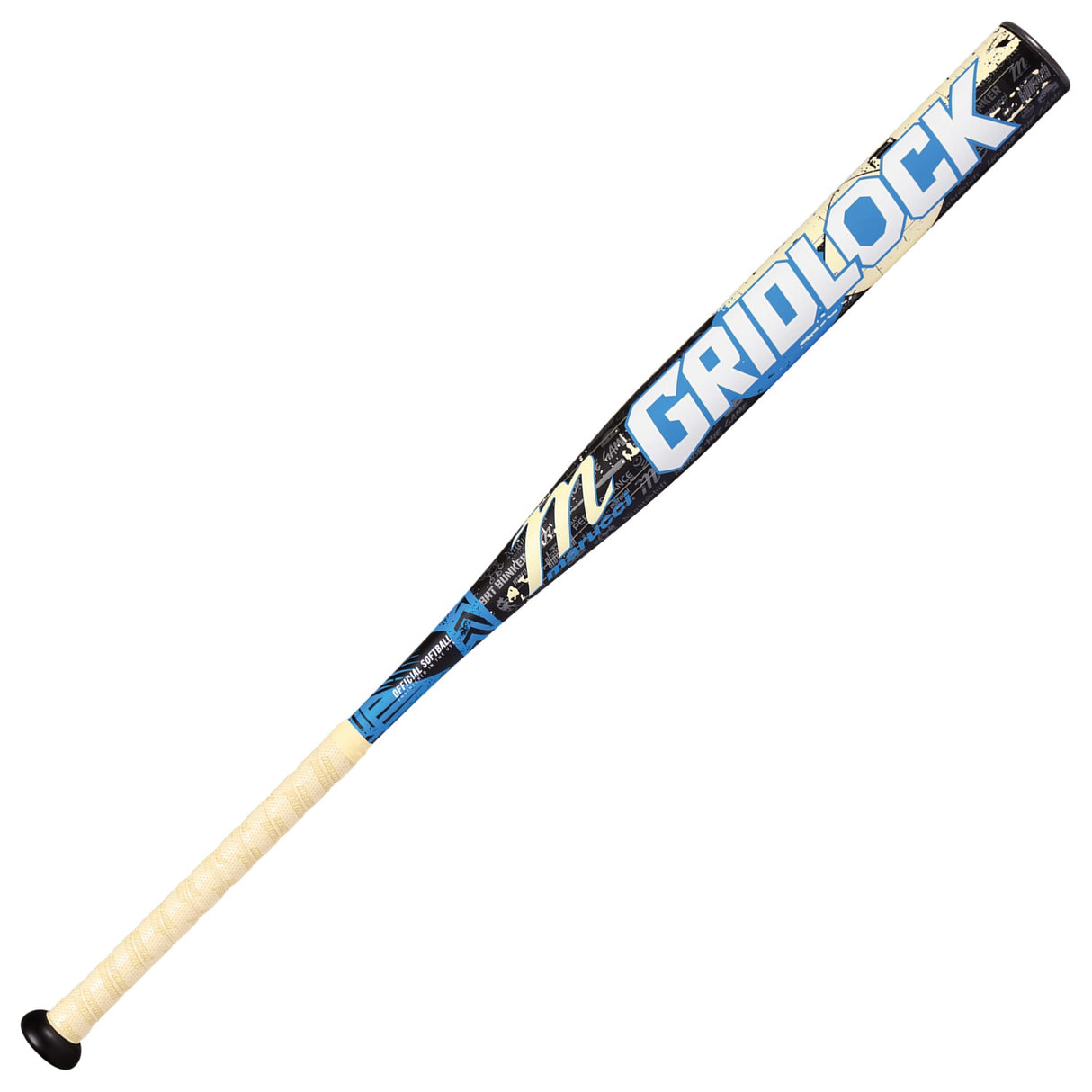 2026 Marucci Gridlock Grabber Blue USA Slowpitch Softball Bat Loaded 12.75" Barrel MSPGLGB1LA