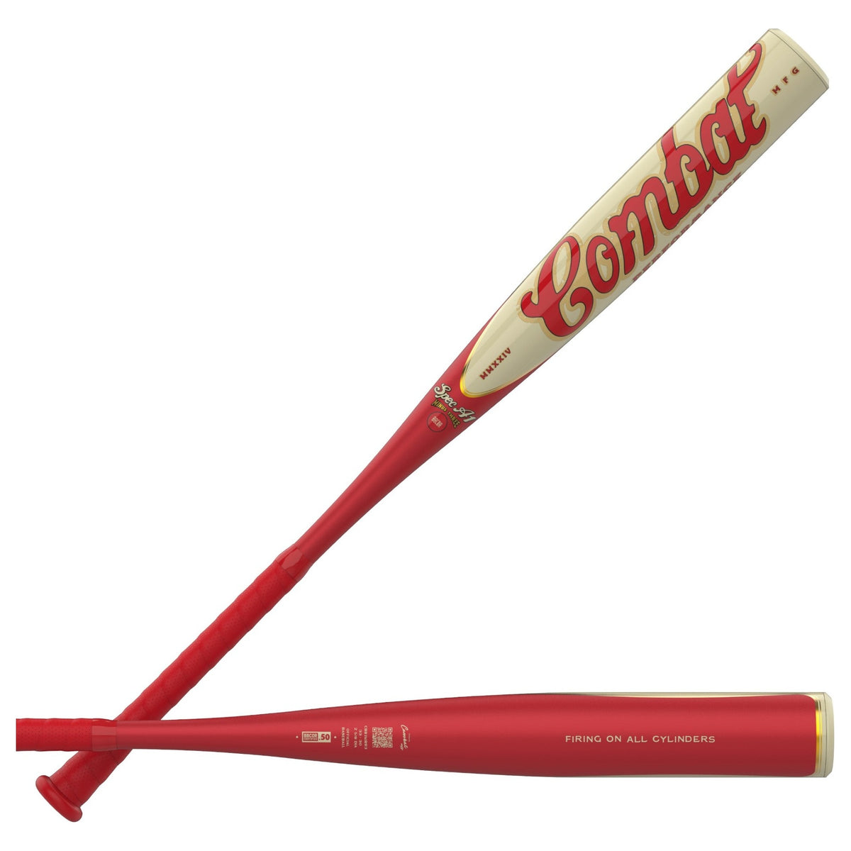 2027 Combat Steel Horses Red Rider SPEC-A1 BBCOR Baseball Bat CBB7A1RR3