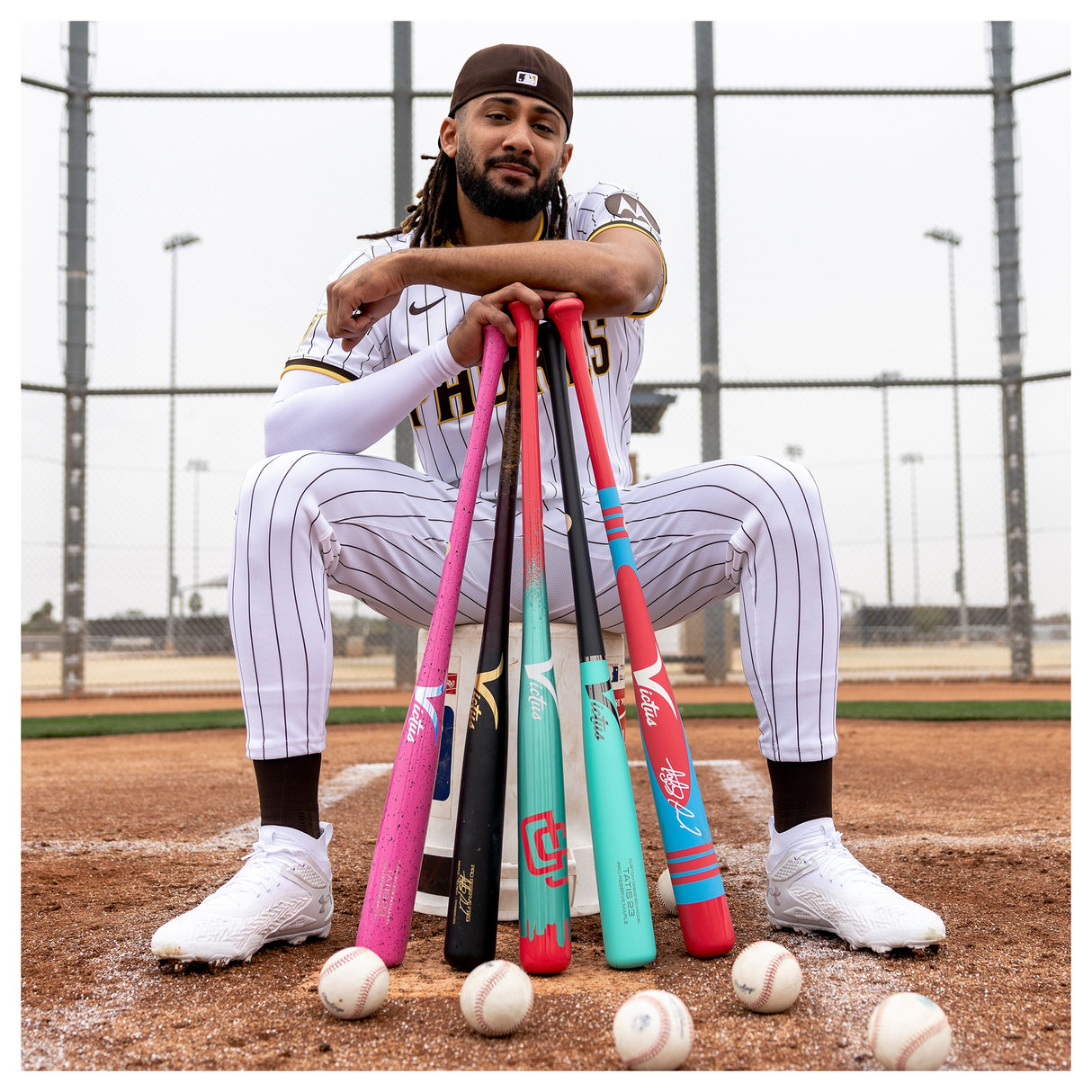 Victus Fernando Tatis Jr. TATIS JR Youth Pro Reserve Birch Wood Baseball Bat VYRWBTATJR-PK/BK