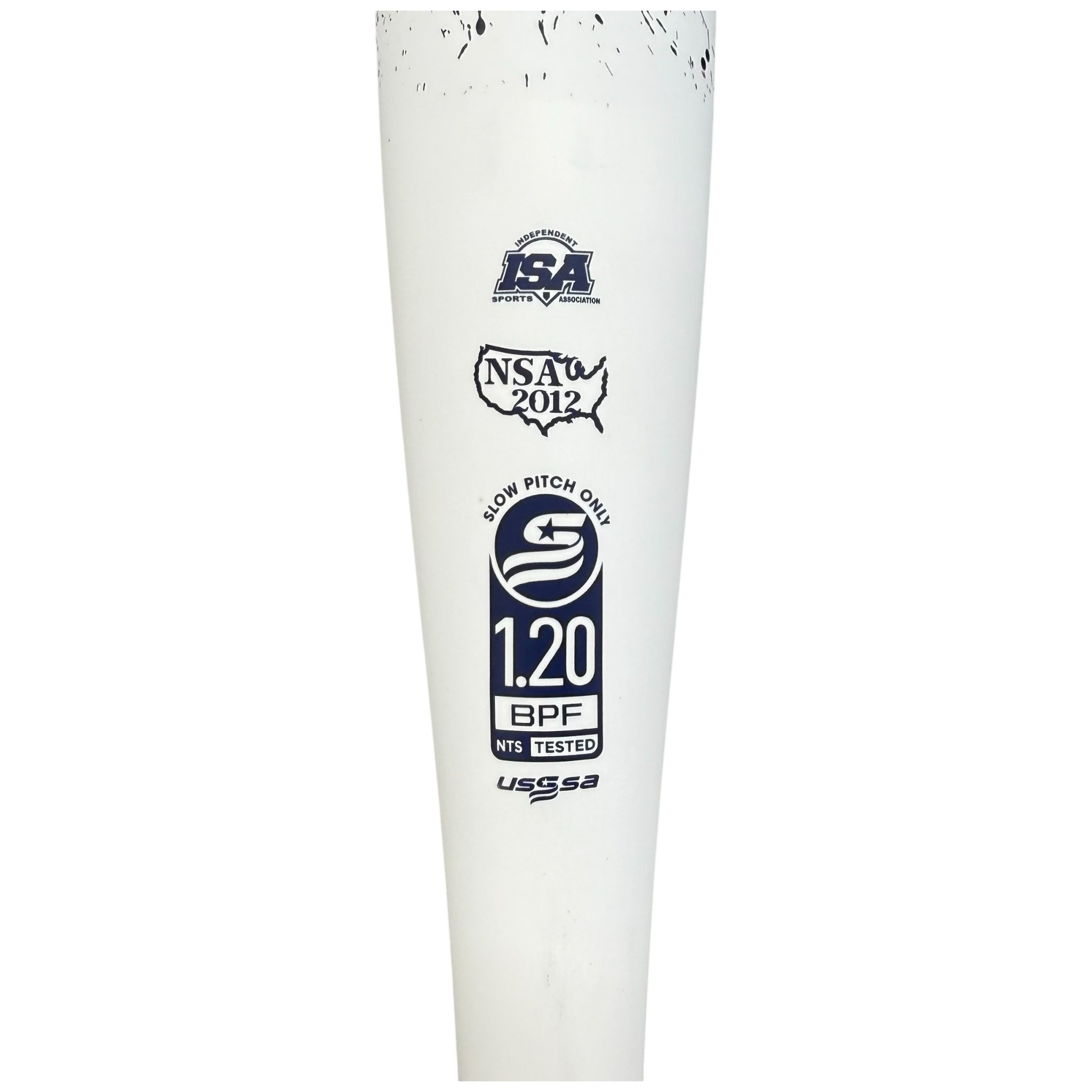 Marucci NY Yankees USSSA Slowpitch Softball Bat 12.75" Barrel 1 Piece Loaded MSPY1LU