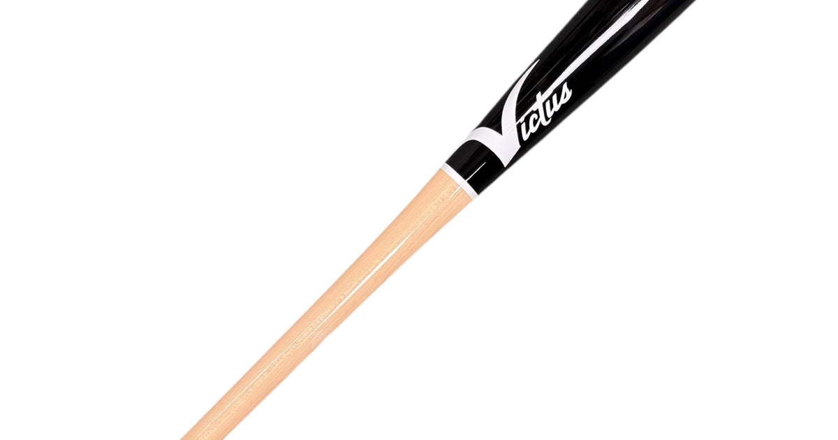 Victus ADOLIS53 Batte de baseball adulte en bois d'érable naturel/noir