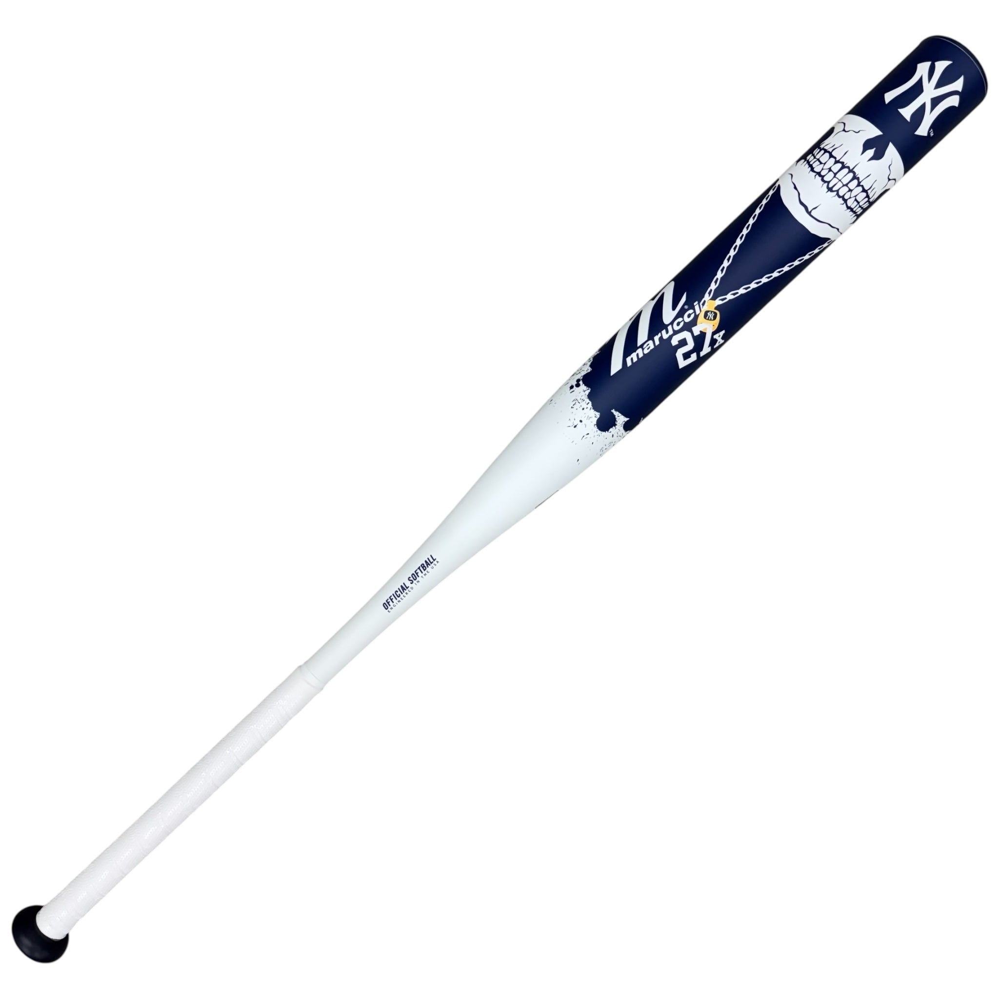 Marucci NY Yankees USSSA Slowpitch Softball Bat 12.75" Barrel 1 Piece Loaded MSPY1LU