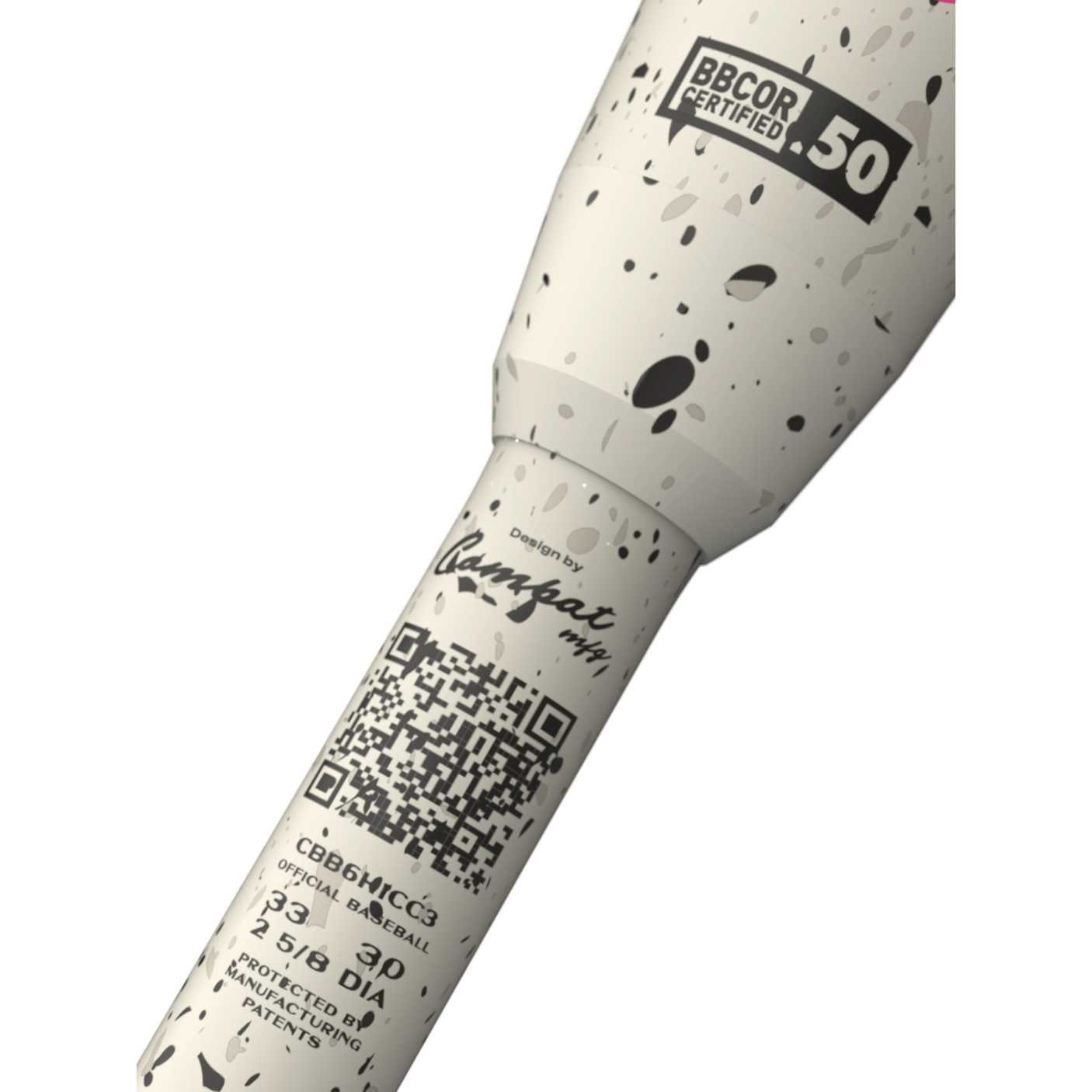 2026 Combat Cookie Jar Cookies & Cream SPEC-H1 BBCOR Baseball Bat -3oz CBB6H1CC3