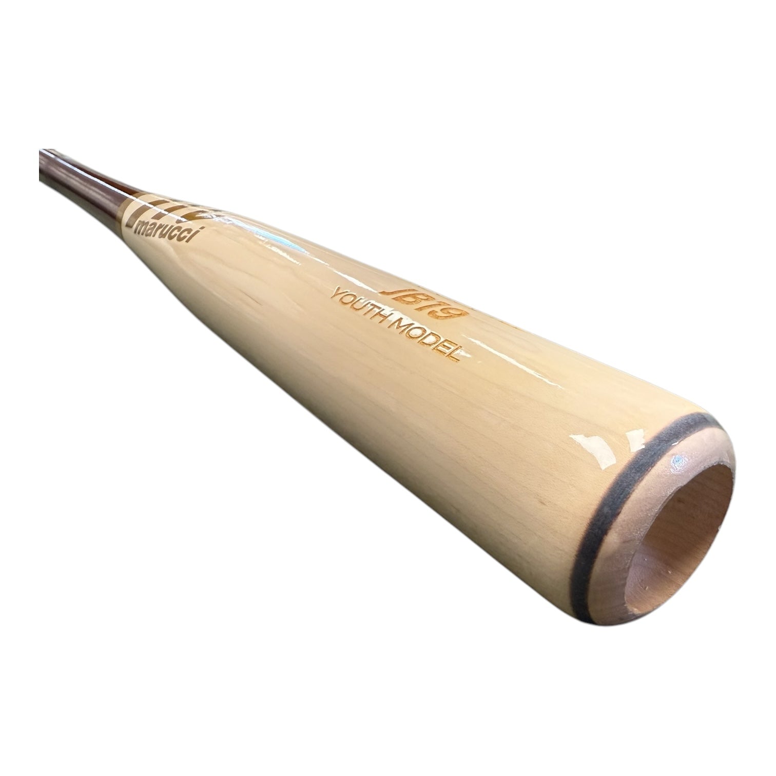 CLOSEOUT Marucci JB19 Youth Maple Wood Baseball Bat MYVE2JB19-WT/WW