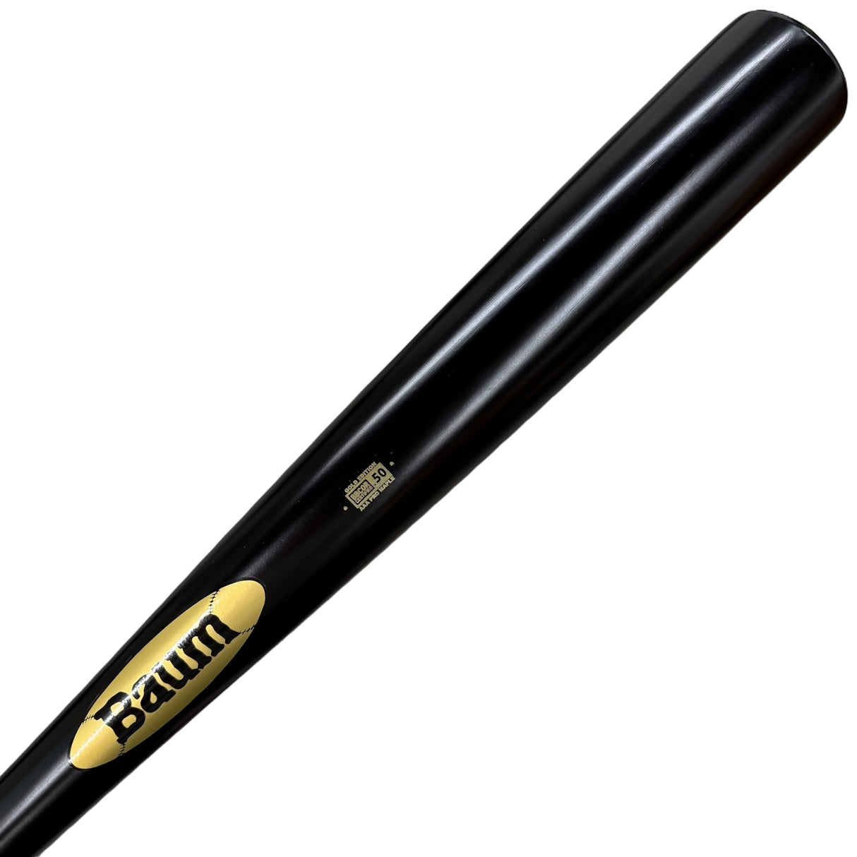 Baum Bat Gold Stock Baseball Bat Standard Handle BBMSGSTKPRO5-BK -5oz