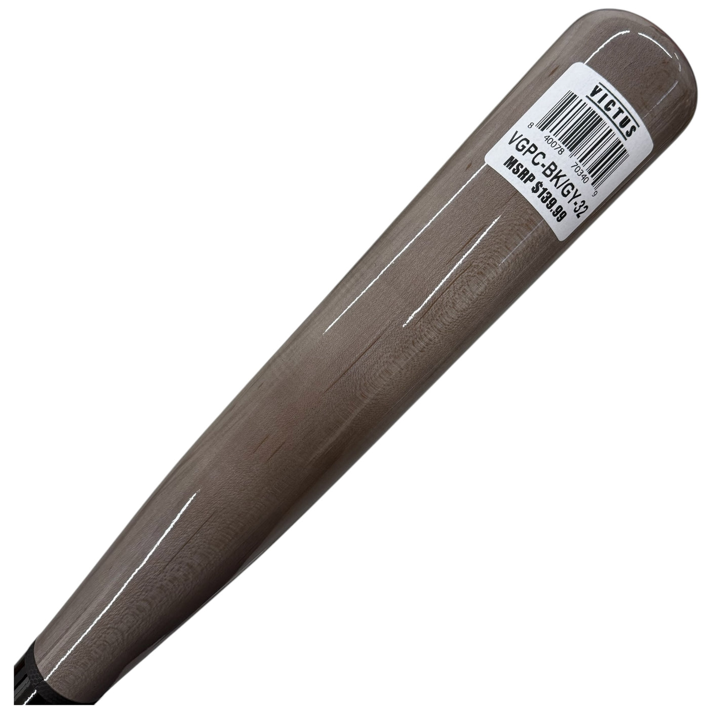 CLOSEOUT Victus V-Cut Pro Gloss Limited Edition Maple Wood Baseball Bat VGPC-BK/GY