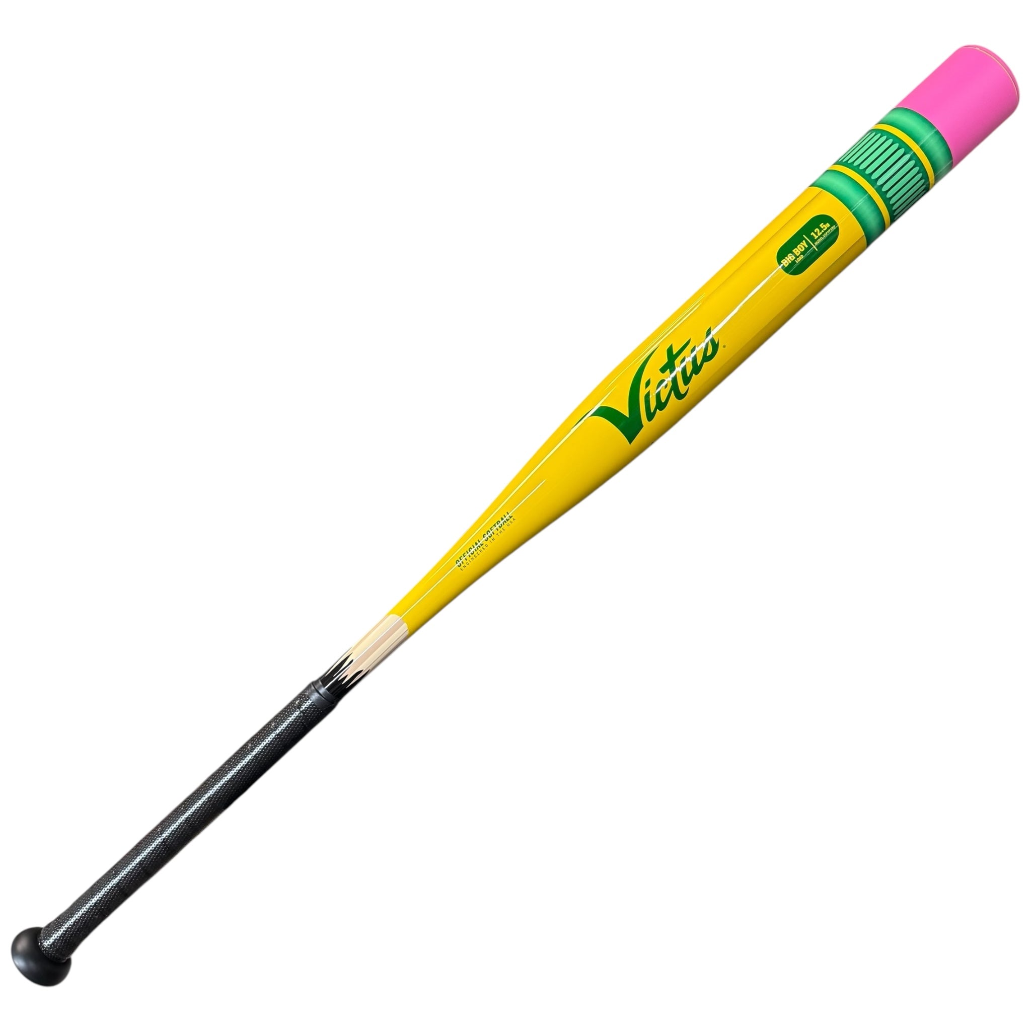 Victus Pencil USSSA Slowpitch Softball Bat 12.5" Barrel 1 Piece Extra End Loaded VSPYP1BU