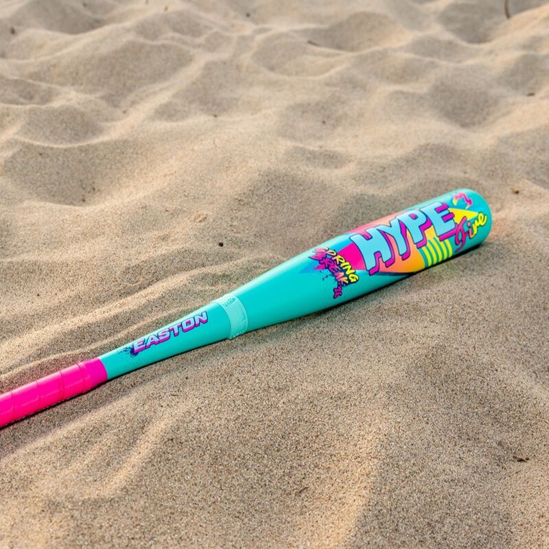 Easton Spring Break USA Hype Fire Baseball Bat -10oz EUS6SBM10