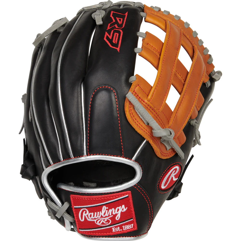 Rawlings R9 Contour Baseball Glove 12" R9120U-6BT