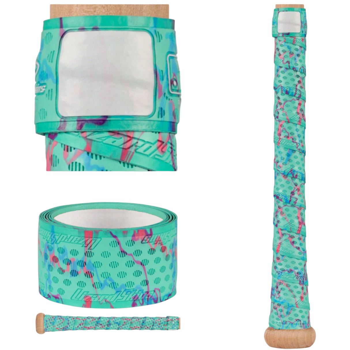 Lizard Skins Baseball and Softball Bat Grip - DSP Ultra Multi Color