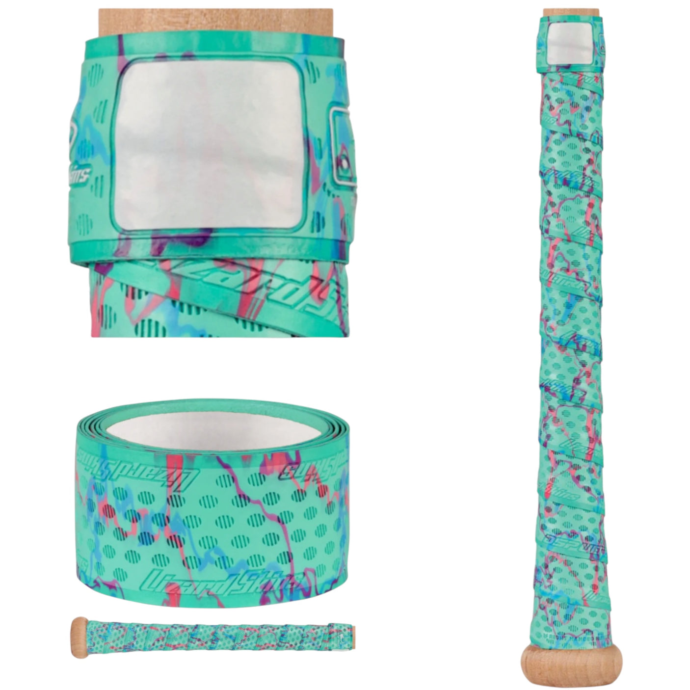 Lizard Skins Baseball and Softball Bat Grip - DSP Ultra Multi Color