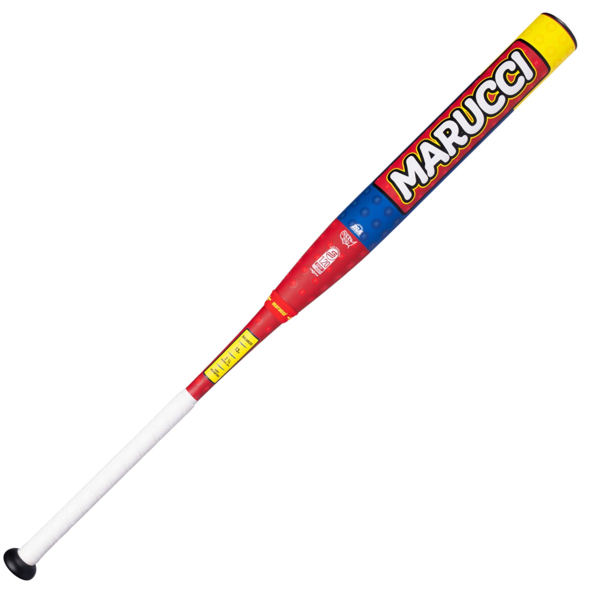 2026 Marucci Block Party USSSA Slowpitch Softball Bat 2 Piece 13" Barrel MSPBP2BU