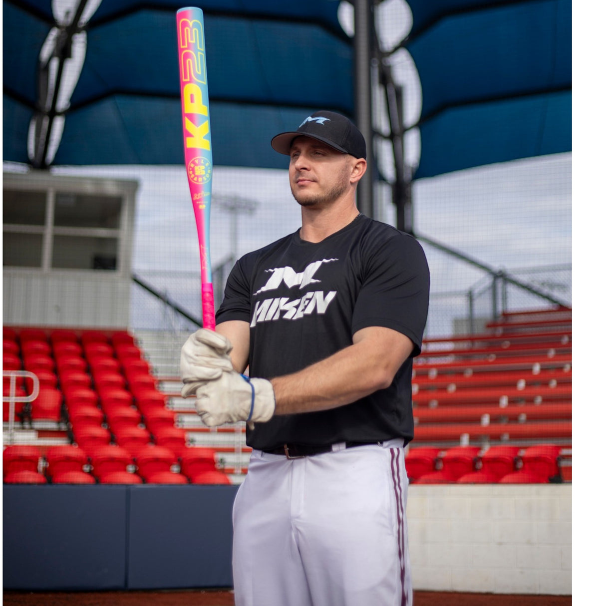 2026 Miken KP23 Neon Maxload USSSA Slowpitch Softball Bat 1 Piece 13" Barrel MSU6NKP1L