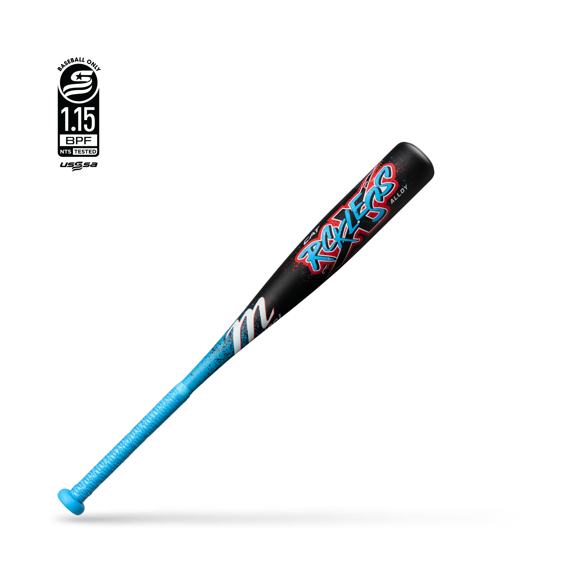 Marucci Cat X RCKLESS Comp Composite Junior Big Barrel USSSA Baseball Bat -10oz MJBBCRC