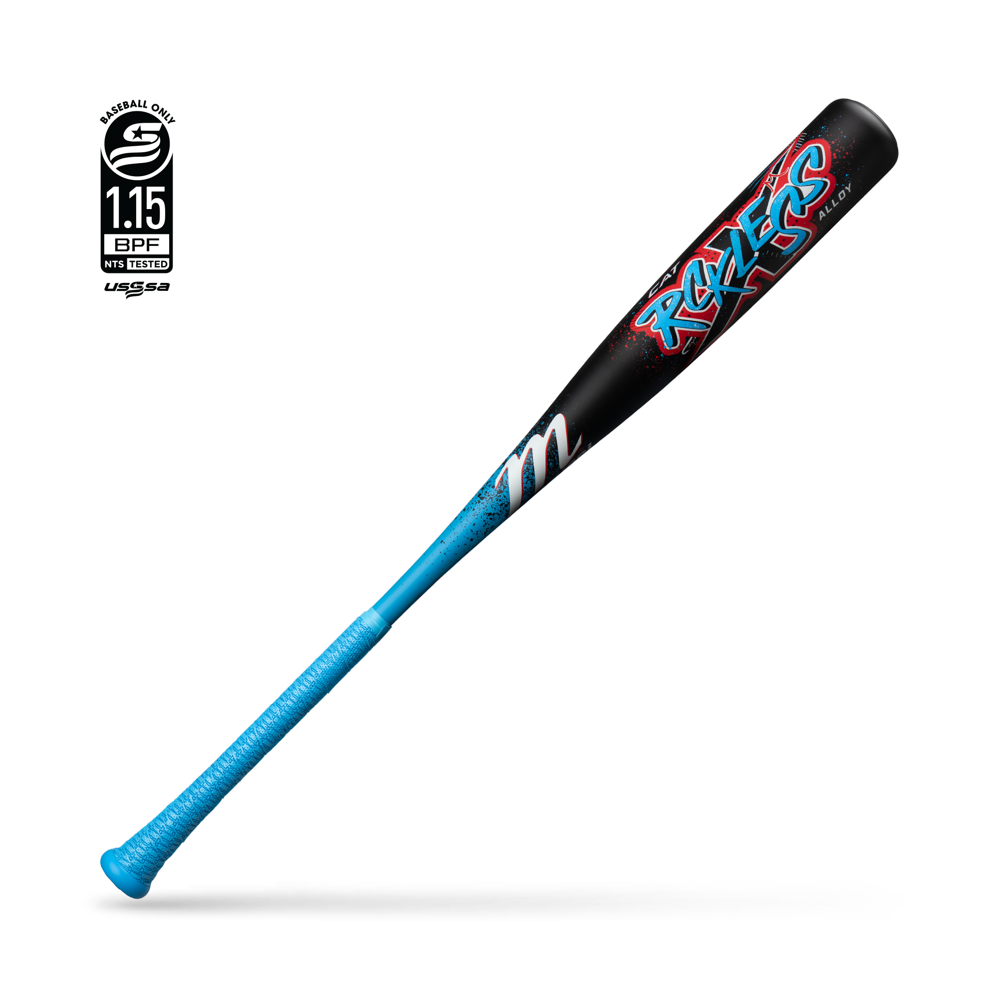 Marucci Cat X RCKLESS Youth USSSA Baseball Bat -8oz MSBCR8