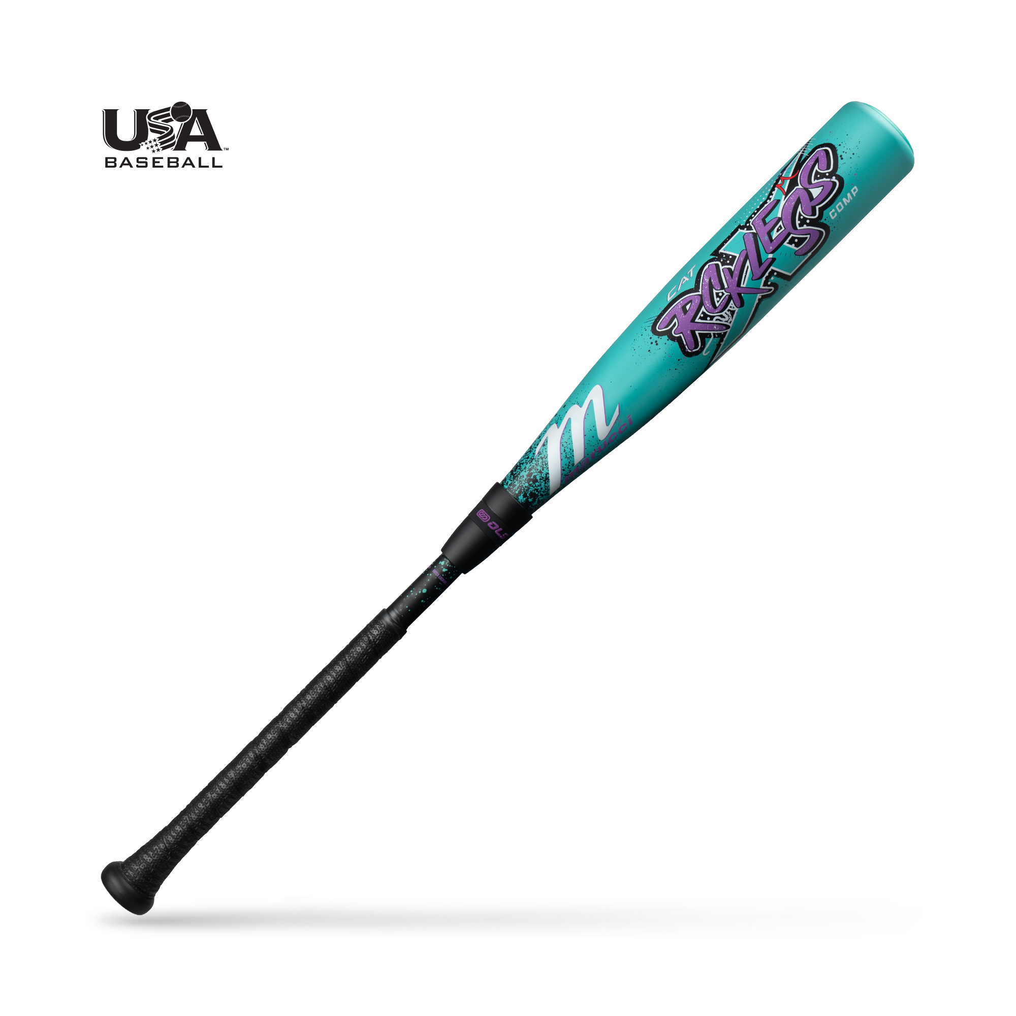 Marucci Cat X RCKLESS Comp Composite Youth USA Baseball Bat -10oz MSBCRC10USA