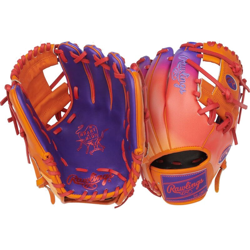 Rawlings Heart of the Hide Fun Burst Baseball Glove PROR204-2PUO
