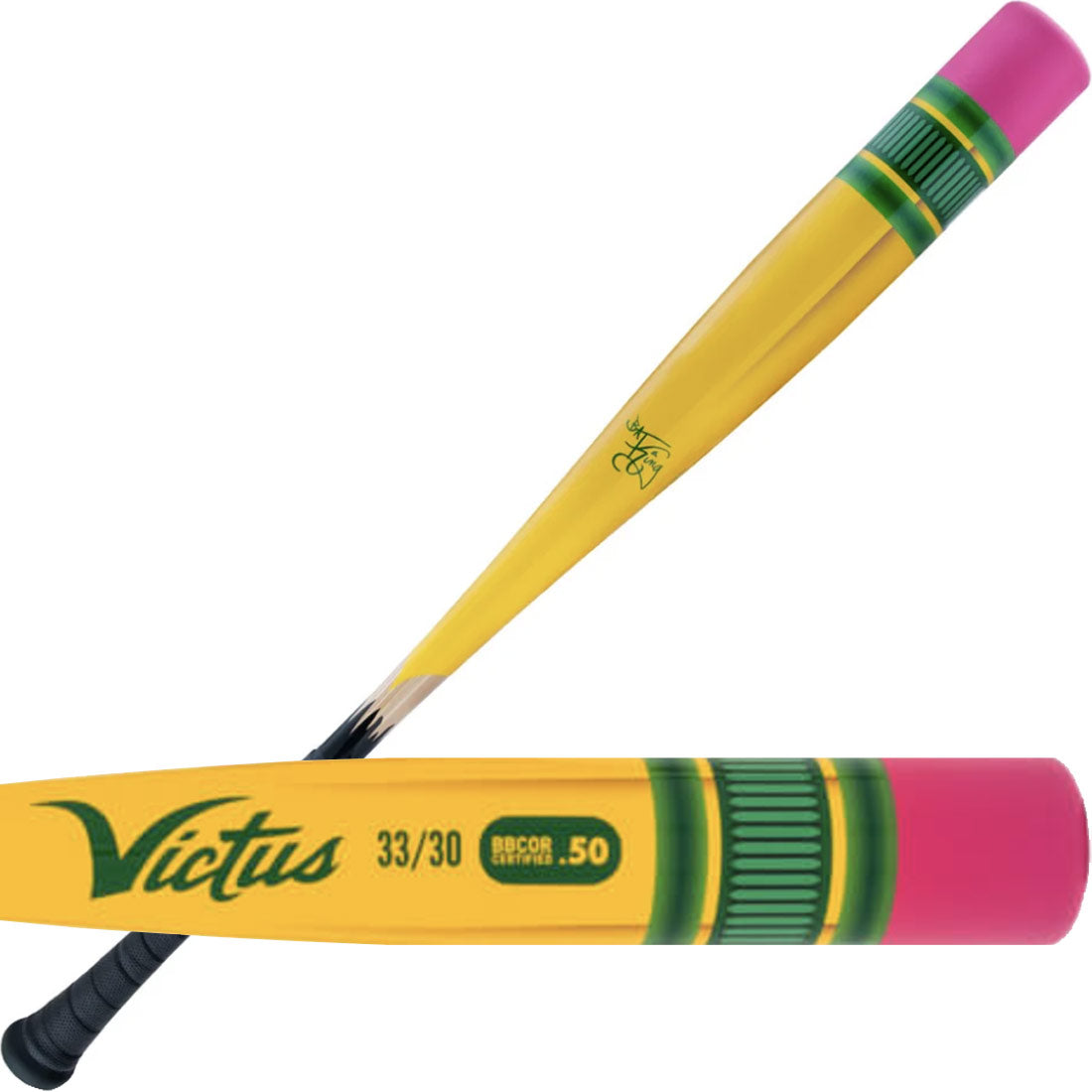 Victus Vibe Pencil BBCOR Baseball Bat -3oz VCBVIBP
