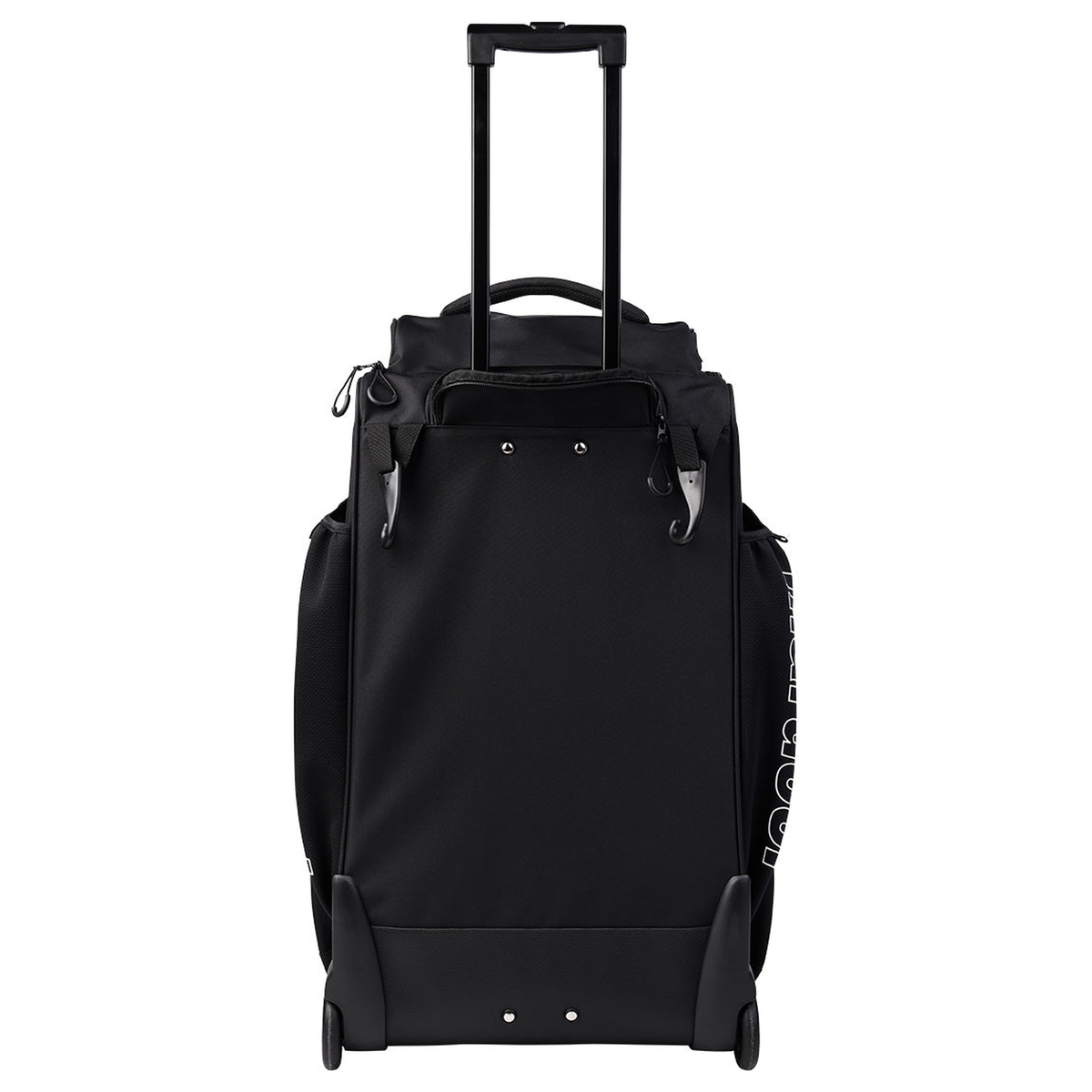 Marucci Convoy+ Wheeled Bag MBCVUWB Black back with telescoping handle