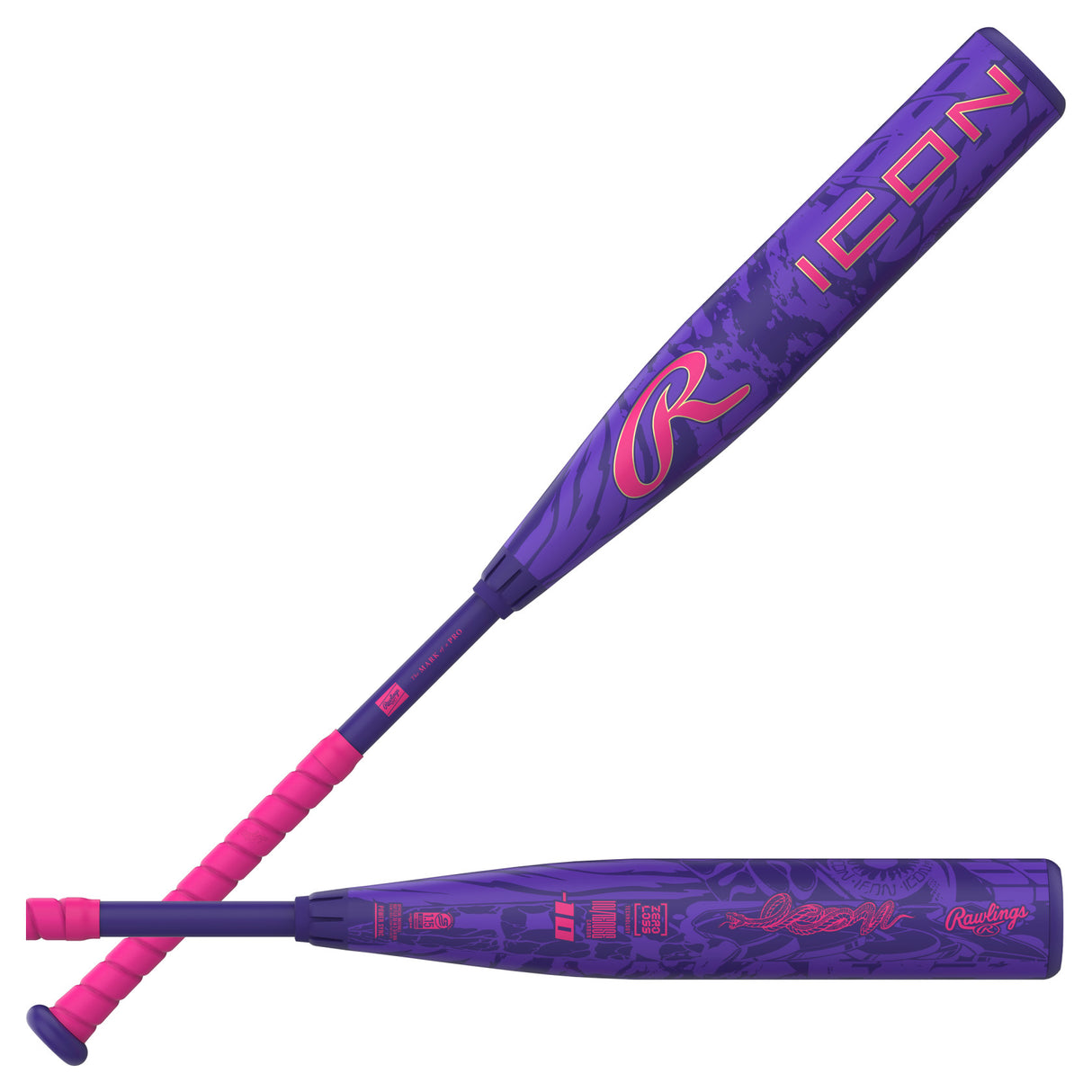 2027 Rawlings Icon Youth USSSA Baseball Bat -8oz RUT7I8
