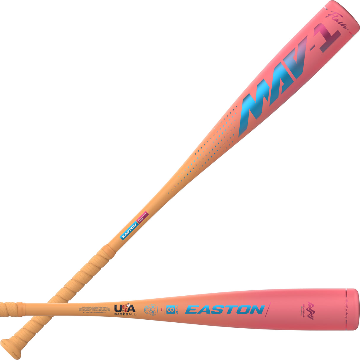 2026 Easton Mav1 Flash USA Baseball Bat -11oz EUS6M1F11