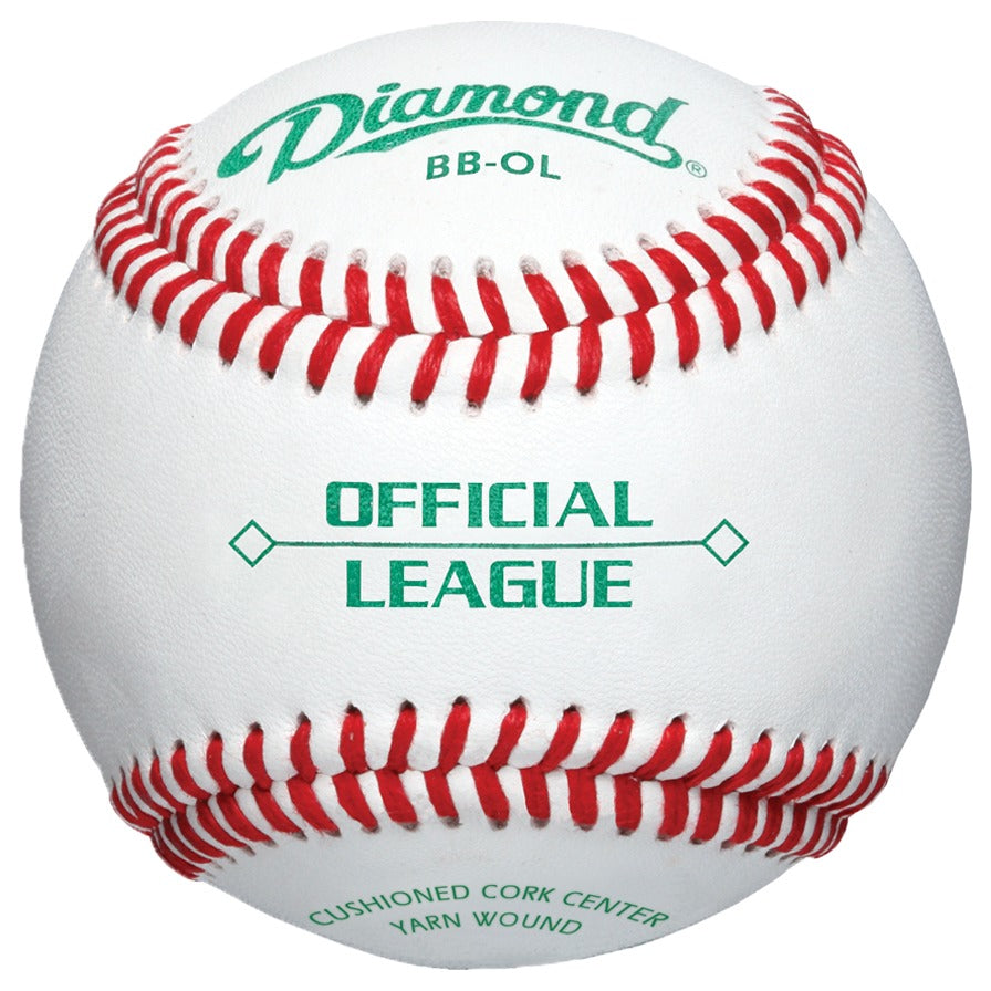 Diamond BB-OL Official League Economy Baseballs - 2 to 10 Dozen