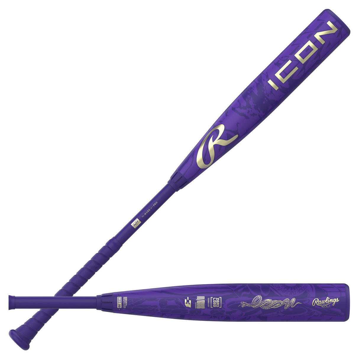 2027 Rawlings Icon BBCOR Baseball Bat -3oz RBB7I3