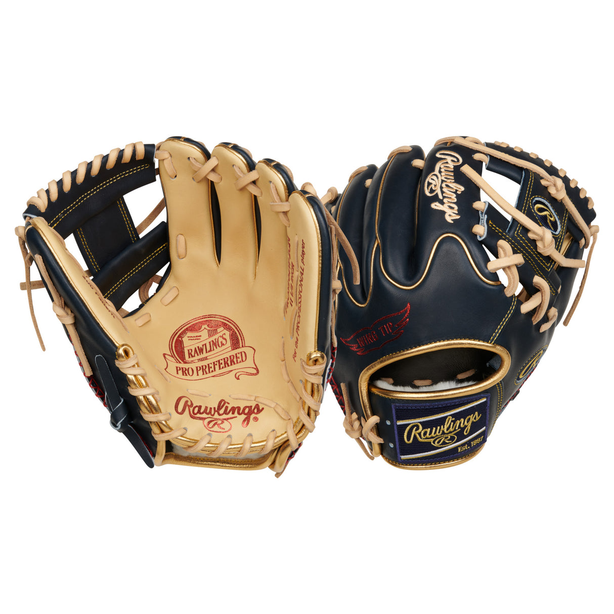 Rawlings Pro Preferred Wing Tip Baseball Glove 11.5" RPROS20