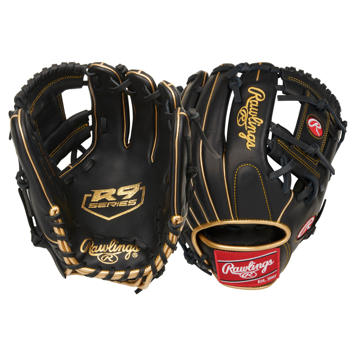 Rawlings R9 Series Baseball Glove 11.5" R9204-2BG