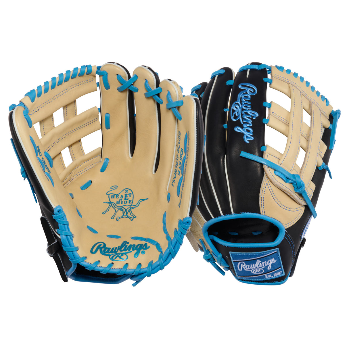 Rawlings Heart of the Hide Baseball Glove 12.75" PROR3039-6CCBB