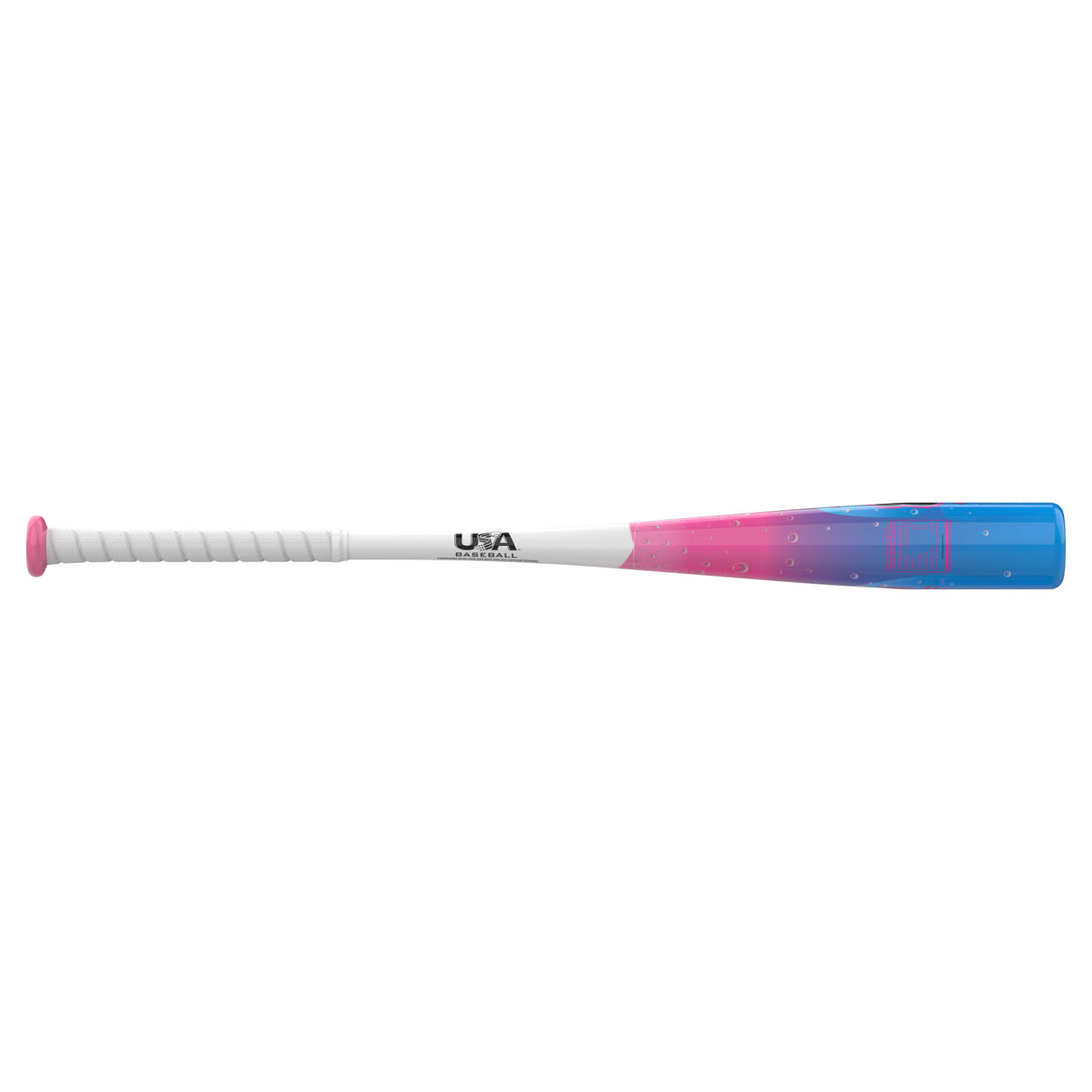 2027 Easton Soda Slammers Crushin' Cotton Candy Youth USA Baseball Bat -10oz EUS7SSC10