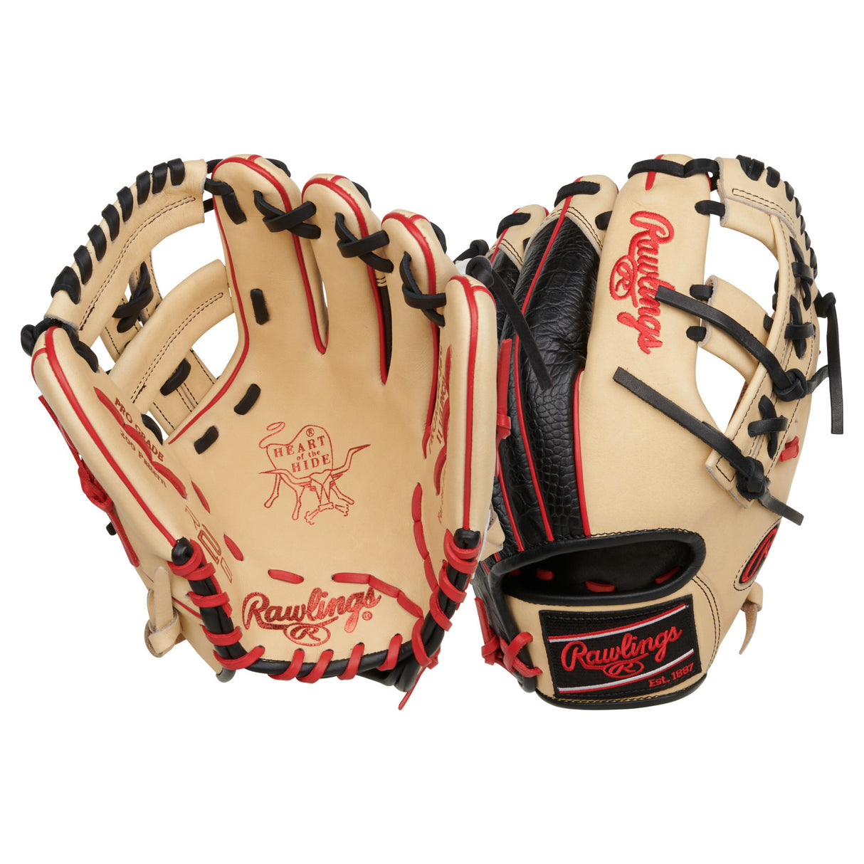 Rawlings Heart of the Hide R2G Croc Skin Baseball Glove 11.5