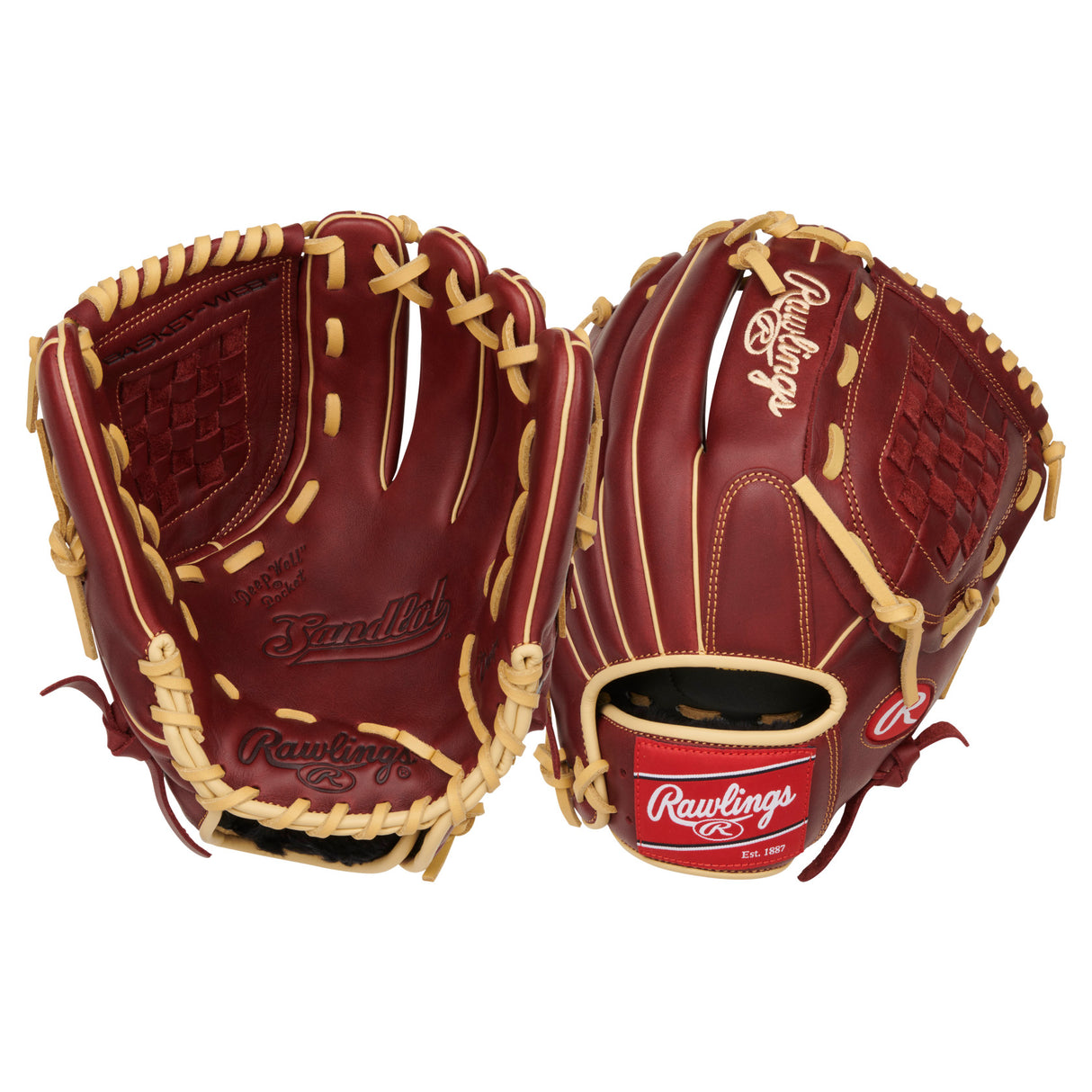 Rawlings Sandlot Baseball Glove 12" S1200BSH