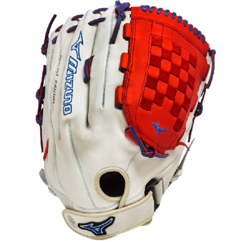 Red White And Blue Slow Pitch Softball Glove Images Gloves And