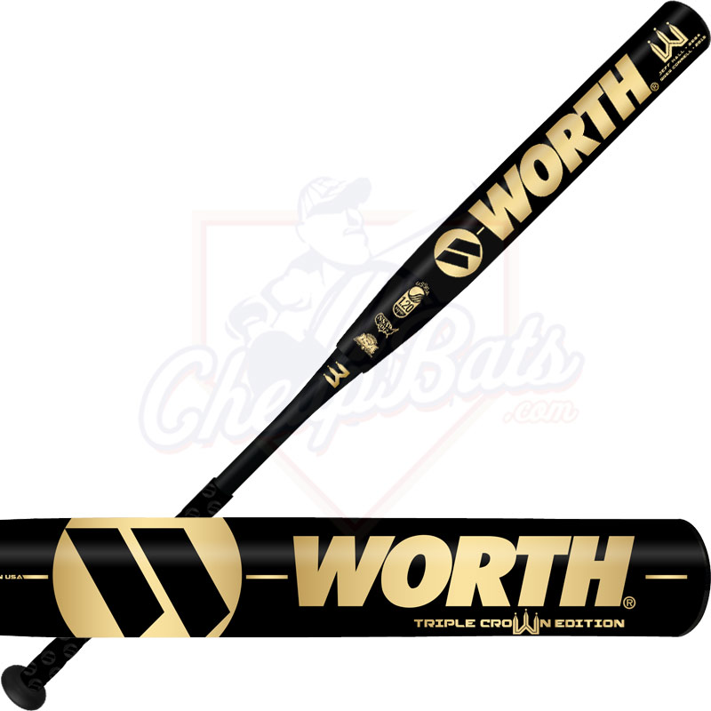 2017 Worth Triple Crown XL Slowpitch Softball Bat USSSA Reload WTCSMU