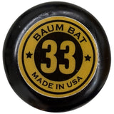 Baum Bat Gold Stock Baseball Bat Standard Handle BBMSGSTKPRO3-BK