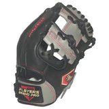 Players Brand Pro Infield Travel Trainer Glove 10.5" PBTGTR1050BKRHT