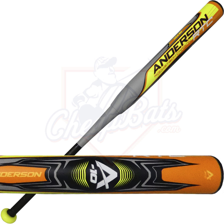 CLOSEOUT 2022 Anderson RockeTech Carbon Fastpitch Softball Bat -10oz 017051